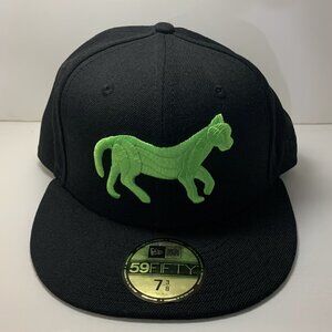 New Era 59Fifty MLB Detroit Tigers Cap 1901-1902 Fitted Cap 7 3/8 Blk/ Lime